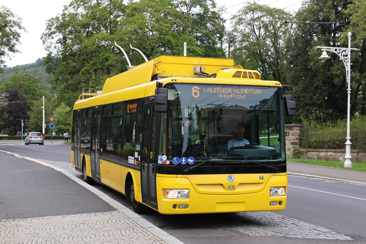 Mariánské Lázně, Škoda 30Tr SOR # 58