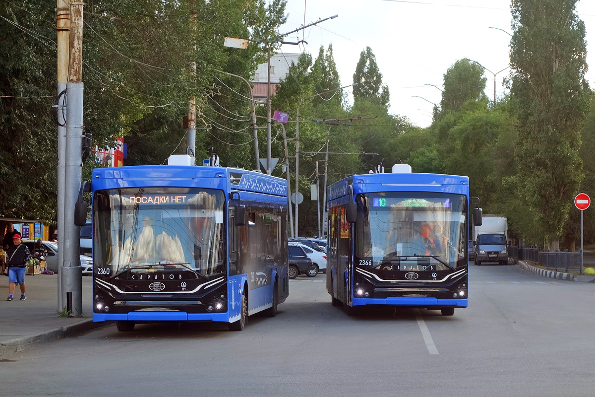Саратов, ПКТС-6281.01 «Адмирал» № 2360; Саратов, ПКТС-6281.01 «Адмирал» № 2366