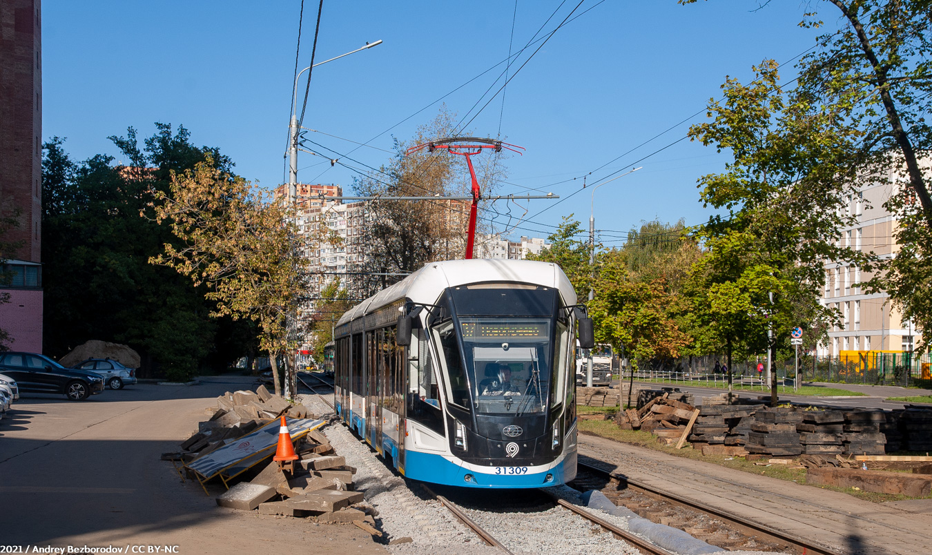 Москва, 71-931М «Витязь-М» № 31309; Москва — Строительство и ремонты
