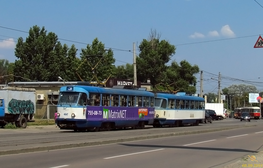 Харьков, Tatra T3A № 4047