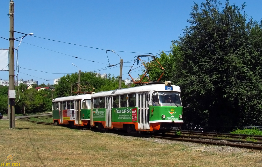 Harkiv, Tatra T3SU Br. 693