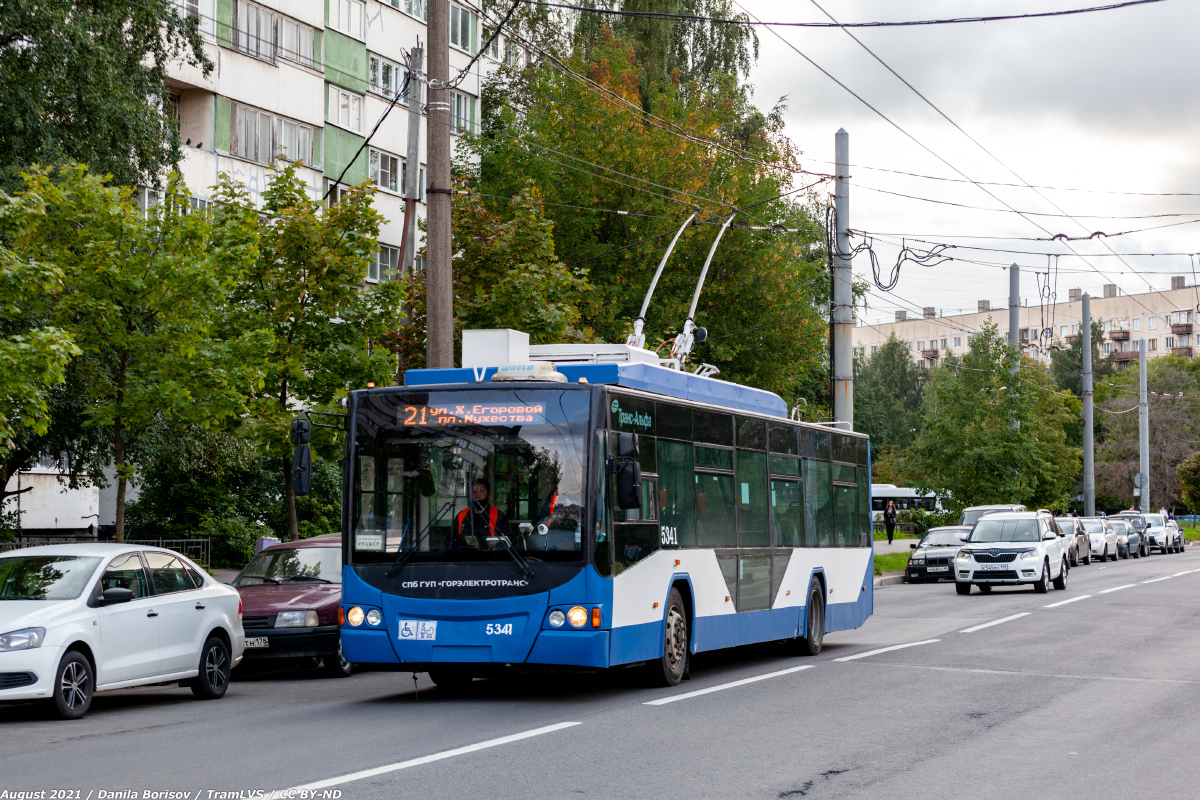 Санкт-Петербург, ВМЗ-5298.01 «Авангард» № 5341