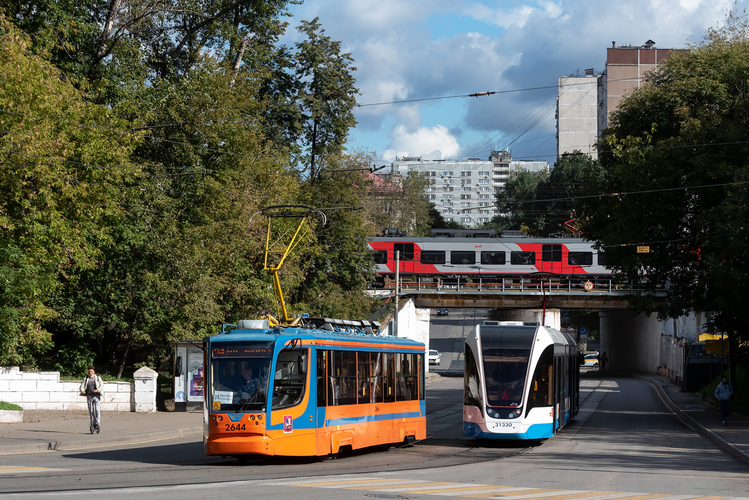 Москва, 71-623-02 № 2644; Москва, 71-931М «Витязь-М» № 31330