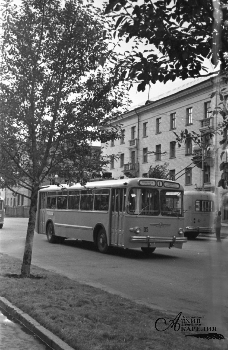 Петрозаводск, ЗиУ-5 № 05; Петрозаводск — Исторические фотографии