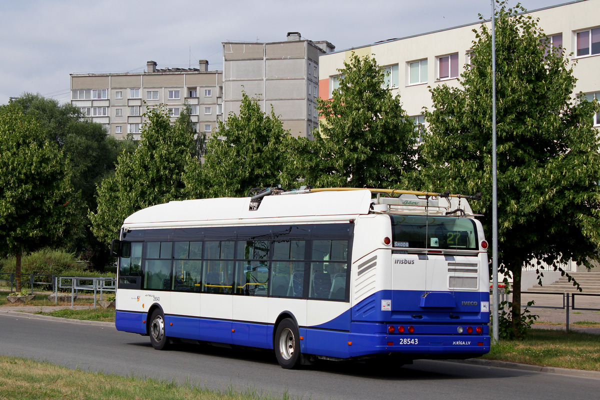 Рига, Škoda 24Tr Irisbus Citelis № 28543