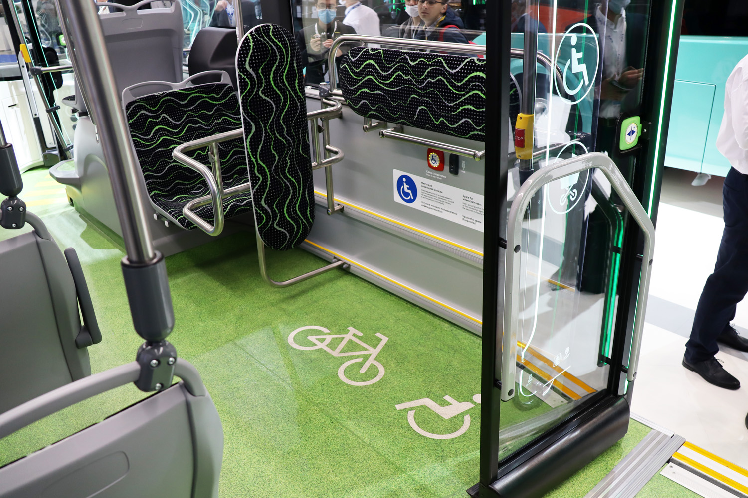 Likino-Duljowo, LiAZ e-Citymax 12 Nr. e-Citymax 12; Moskau — International exhibition Comtrans 2021