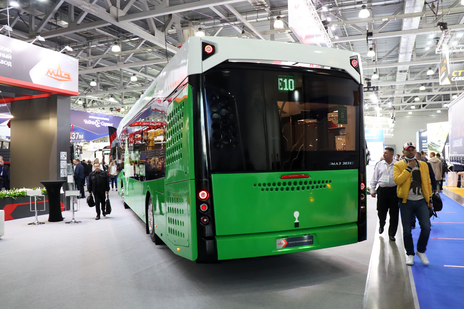 Минск, МАЗ-303Е10 № ET BP 7124; Москва — Международная выставка "Комтранс 2021"