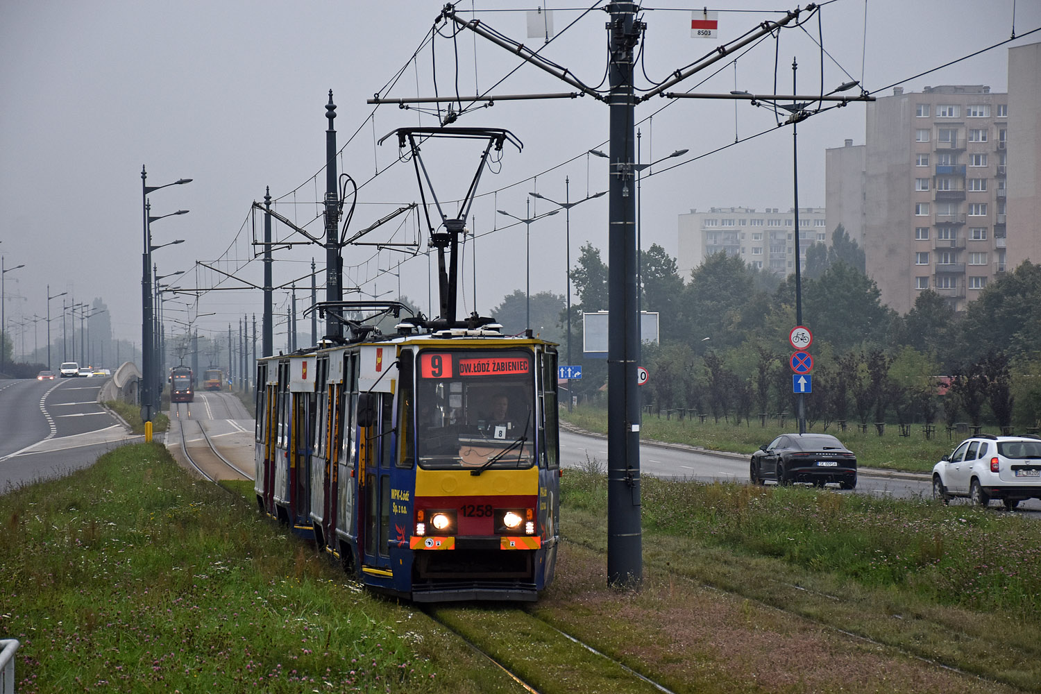 Lodz, Konstal 805Na N°. 1258