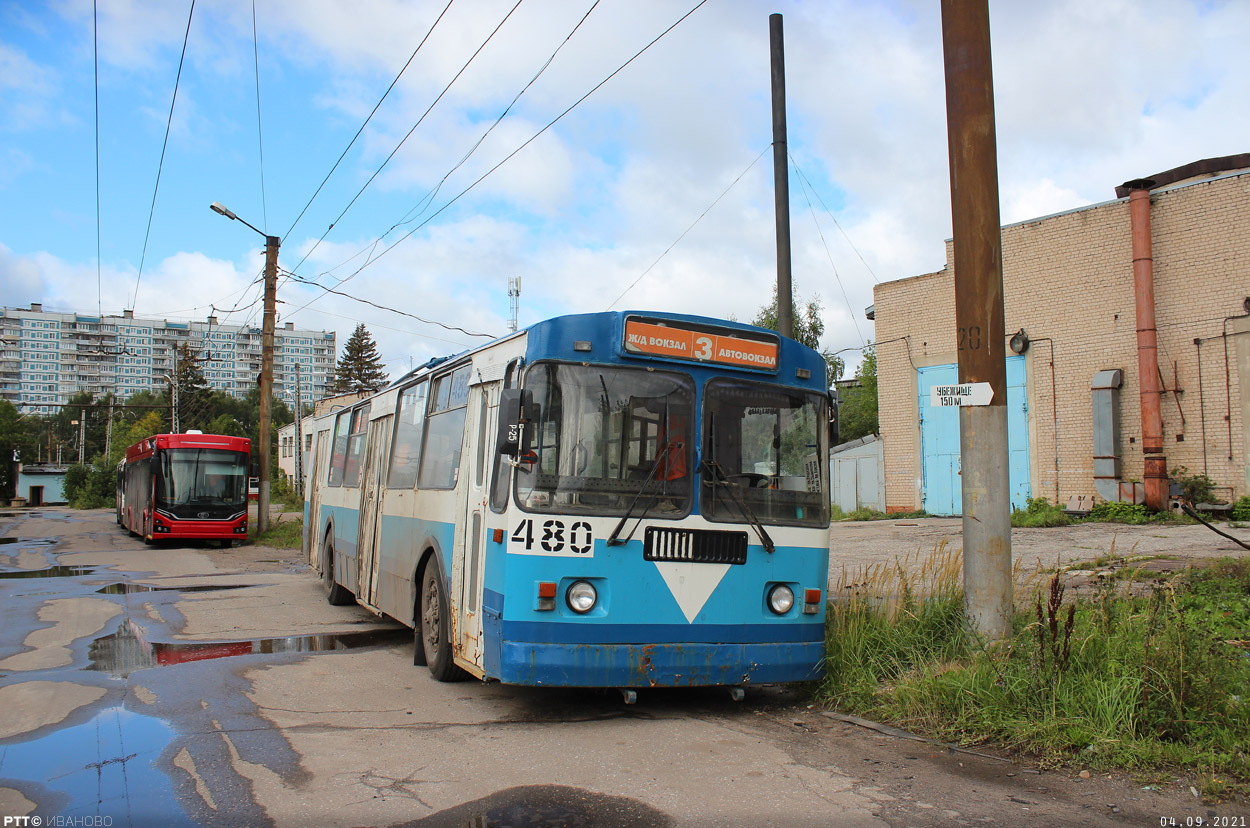 ივანოვოს, PKTS-6281.00 “Admiral” № 003; ივანოვოს, ZiU-682G-018 [G0P] № 480