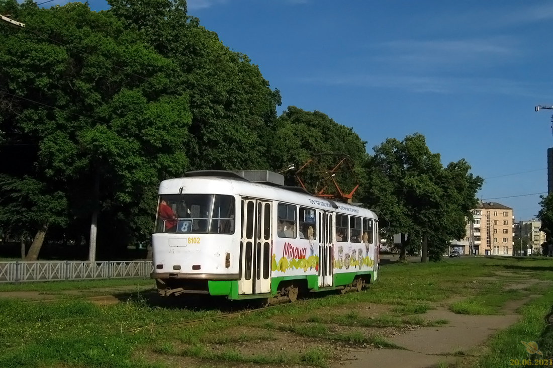 Харьков, Tatra T3M № 8102