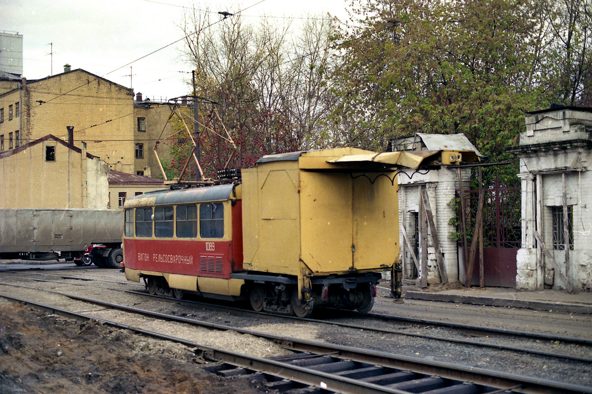 Москва, Tatra T3SU (двухдверная) № 1089; Москва — Исторические фотографии — Трамвай и Троллейбус (1946-1991)