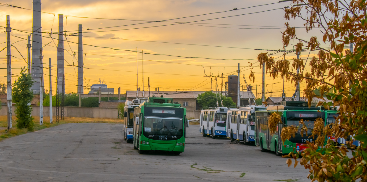 Бишкек — Троллейбусные депо