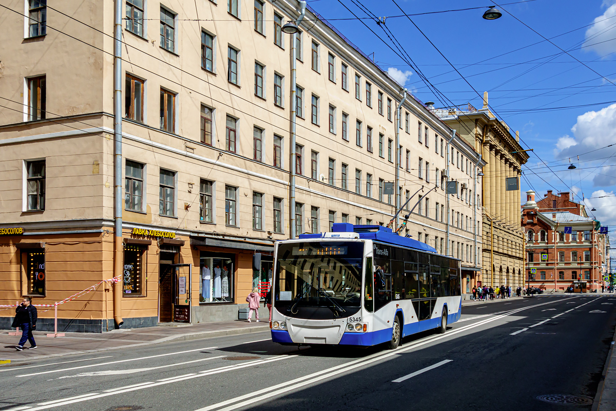 Санкт-Петербург, ВМЗ-5298.01 «Авангард» № 5345