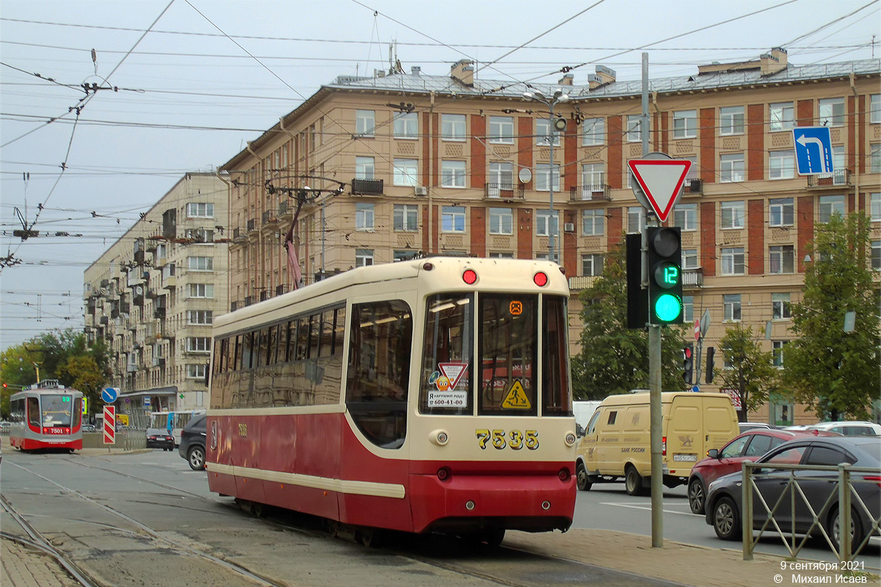 Санкт-Петербург, ЛМ-68М2 (мод. СПб ГЭТ) № 7535