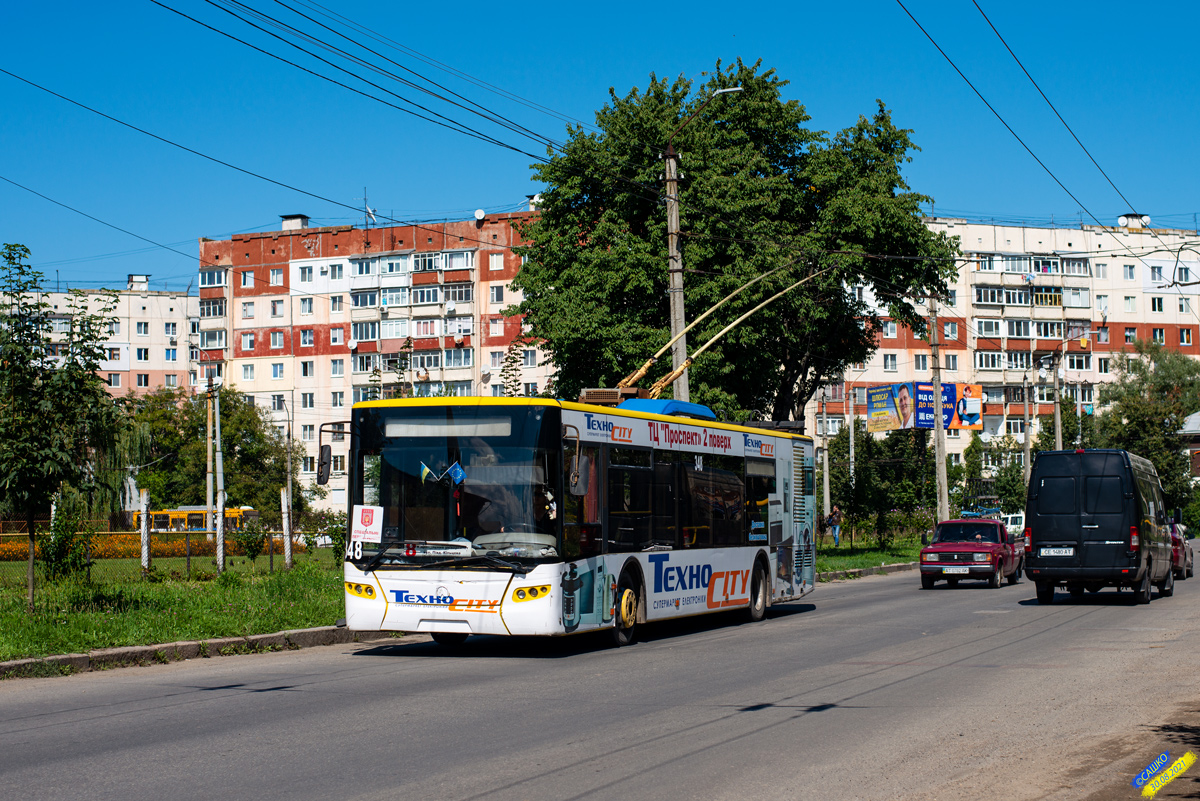 Черновцы, ЛАЗ E183D1 № 348
