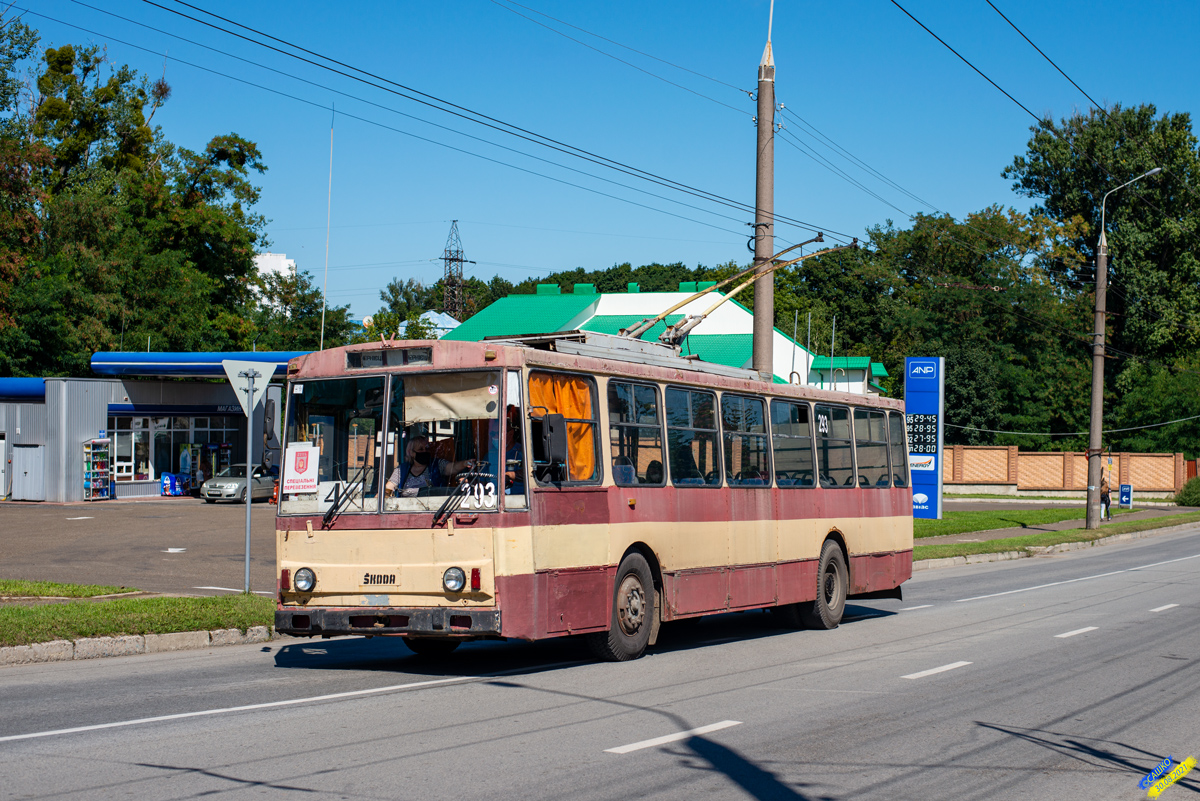 Черновцы, Škoda 14Tr89/6 № 293