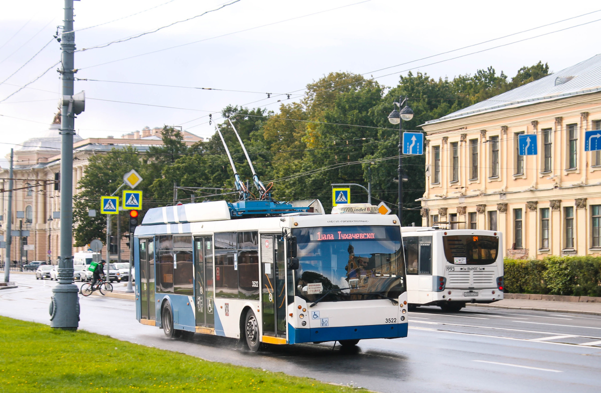 Санкт-Петербург, Тролза-5265.00 «Мегаполис» № 3522