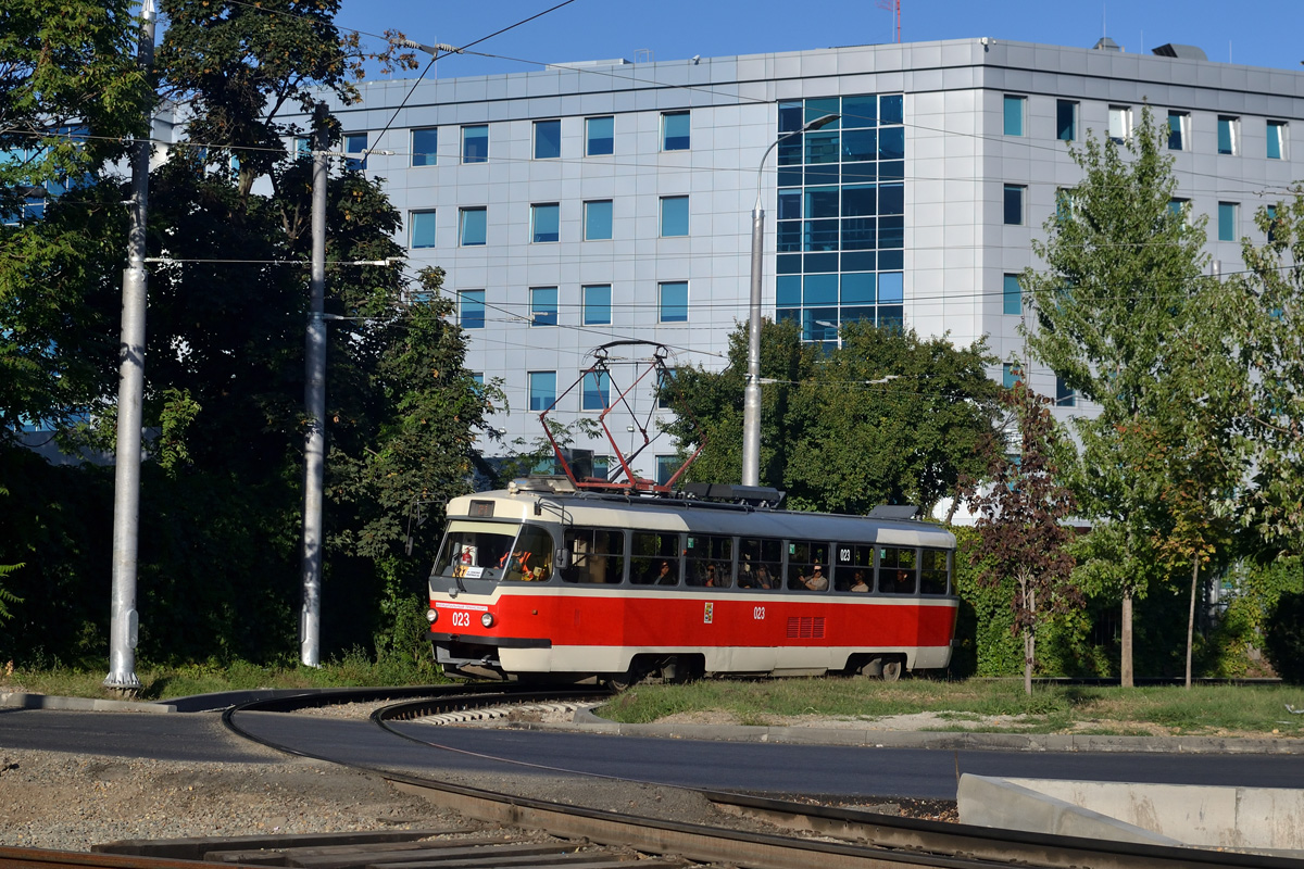 Краснодар, Tatra T3SU КВР ТРЗ № 023