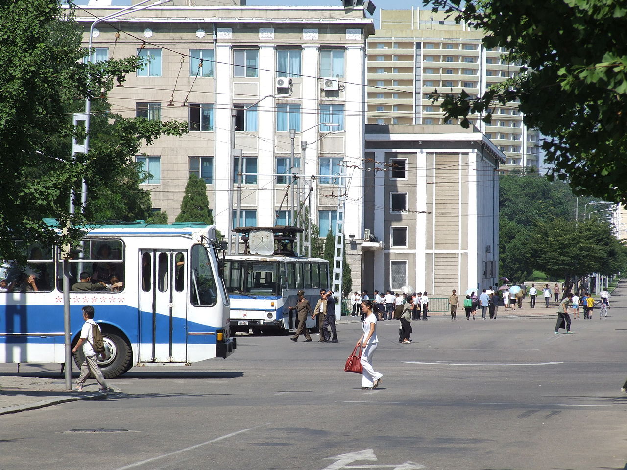 Pyongyang — End station of routes