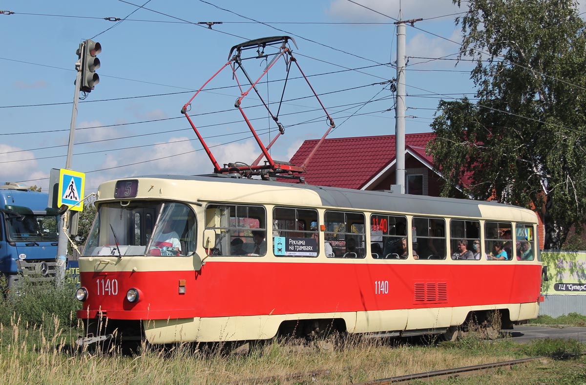 Ижевск, Tatra T3SU (двухдверная) № 1140