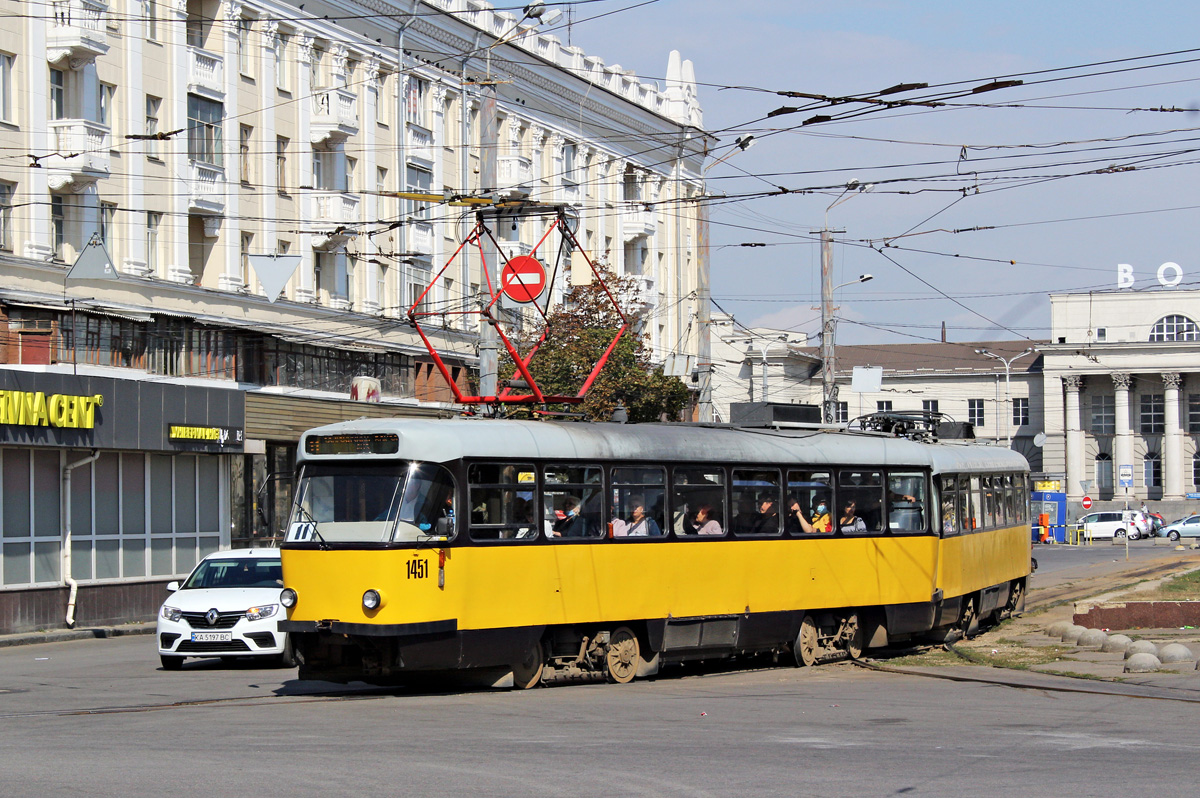 Днепр, Tatra T4D-MT № 1451