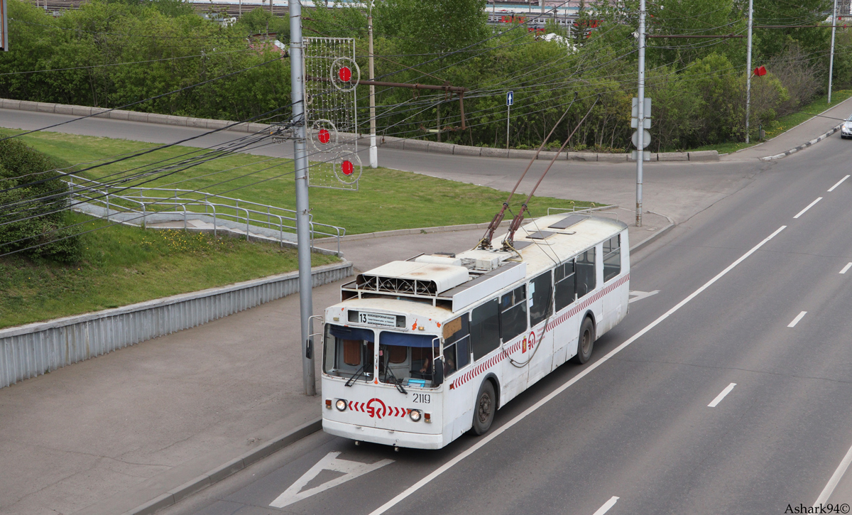 Красноярск, ЗиУ-682 КВР Красноярск № 2119