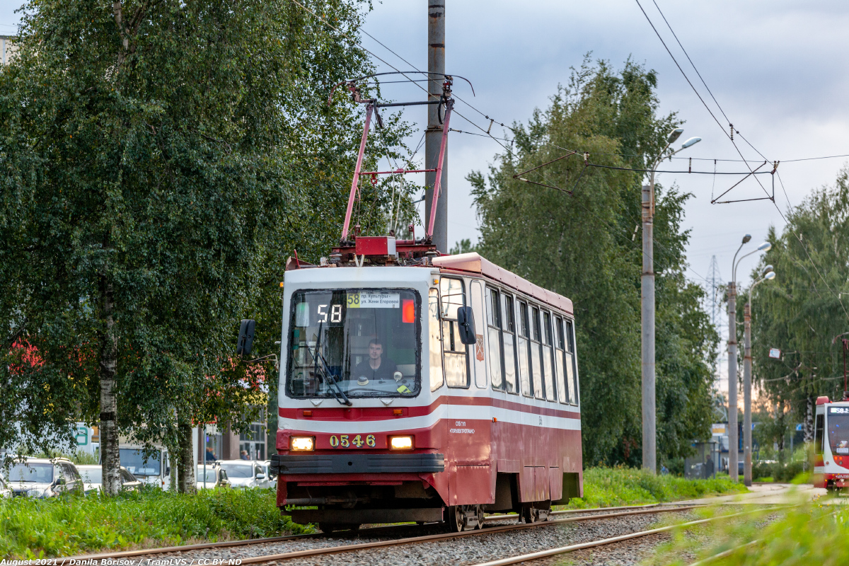 Санкт-Петербург, 71-134А (ЛМ-99АВ) № 0546 Санкт-Петербург, 71-134А (ЛМ-99АВ) № 0546