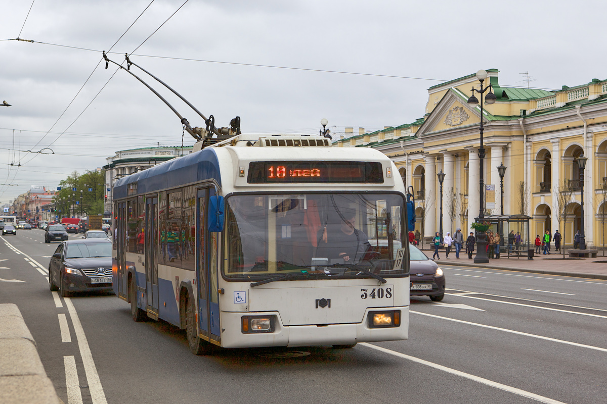 Санкт-Петербург, БКМ 321 № 3408