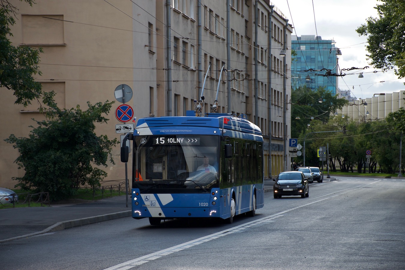 Санкт-Пецярбург, Тролза-5265.08 «Мегаполис» № 1020