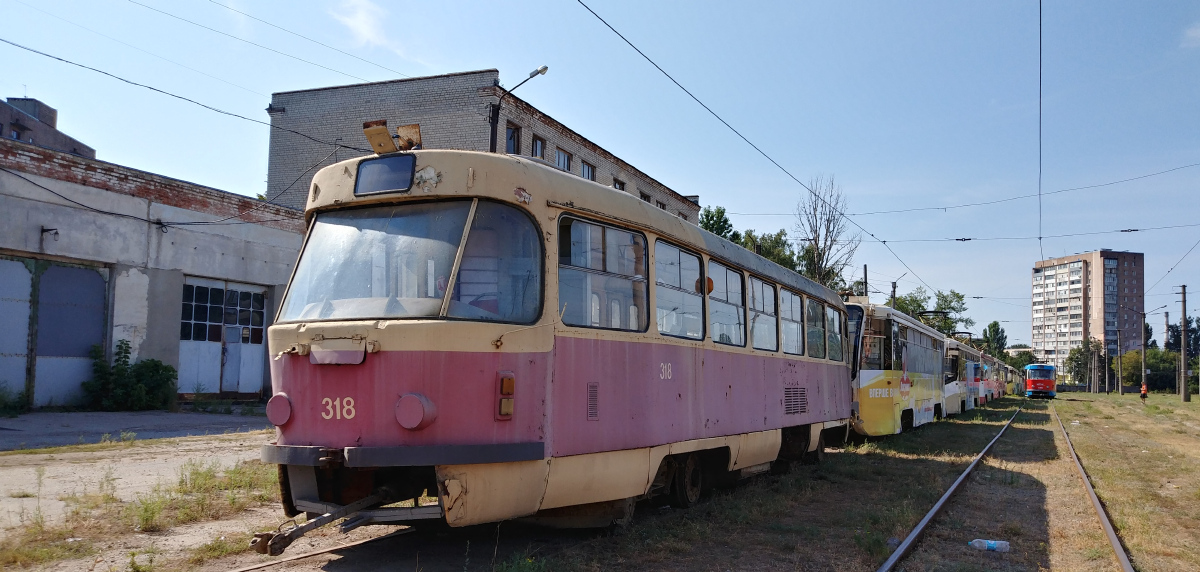 Харьков, Tatra T3SU № 318