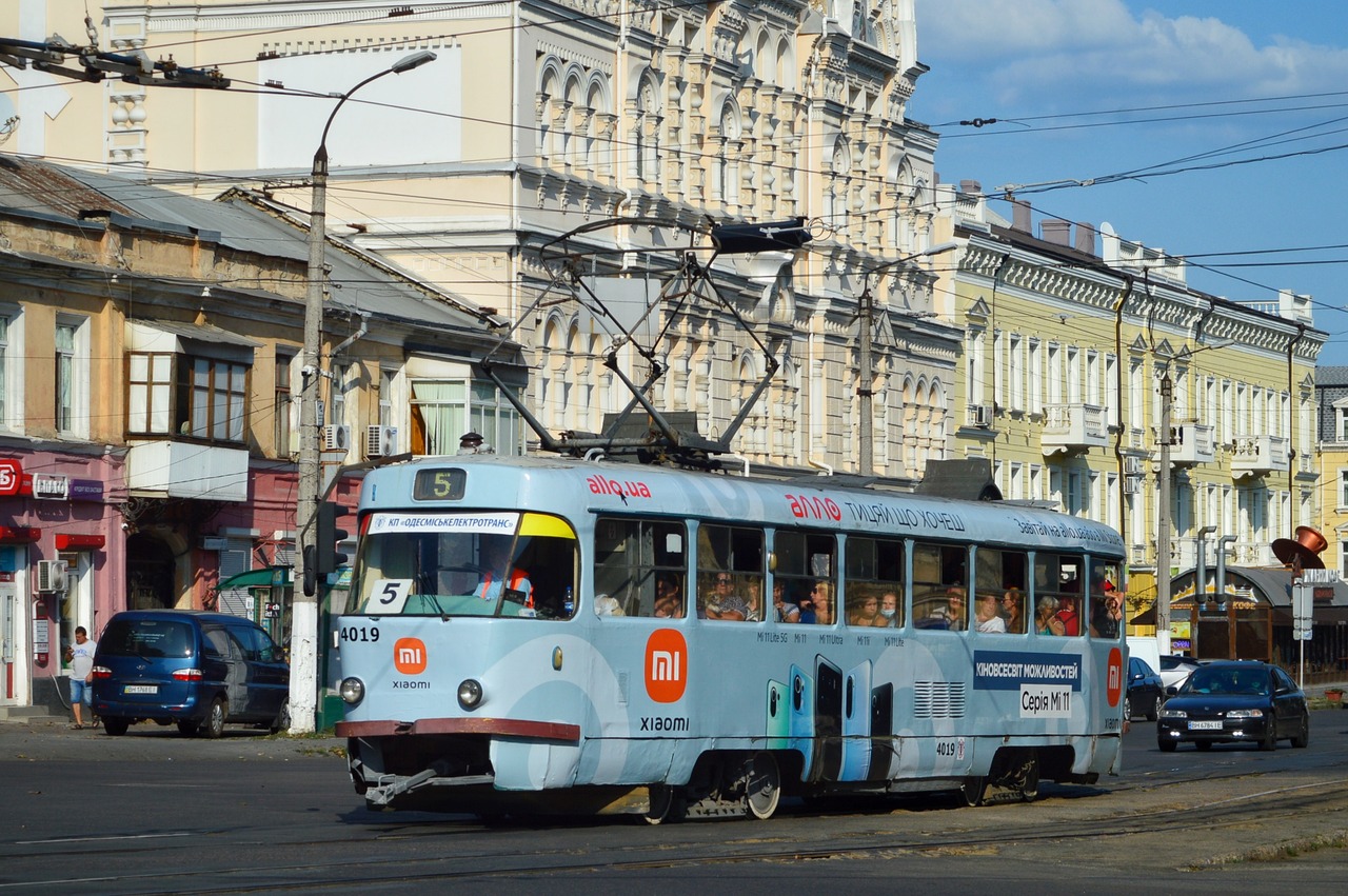 Одесса, Tatra T3R.P № 4019