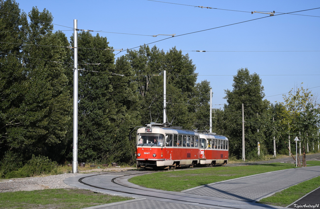 Киев, Tatra T3 № 5647