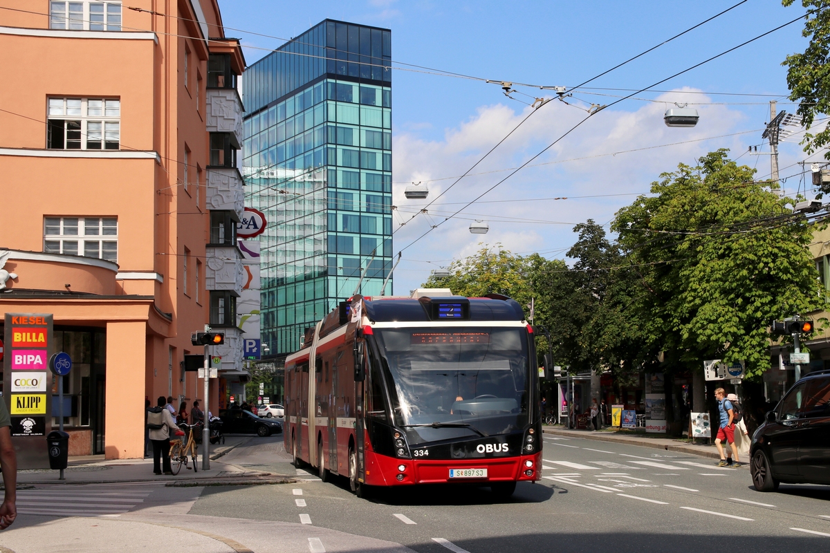 Зальцбург, Solaris Trollino III 18 AC MetroStyle № 334