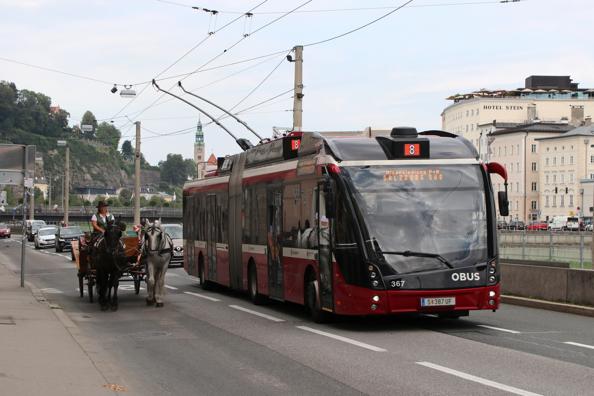 萨尔茨堡, Solaris Trollino III 18 AC MetroStyle # 367; Transport and animals