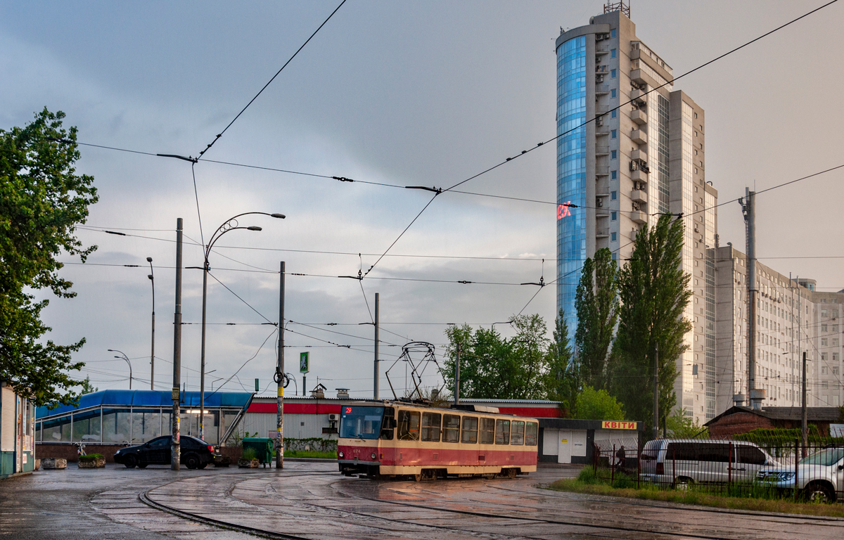 Киев, Tatra T6B5SU № 074 Киев, Tatra T6B5SU № 074