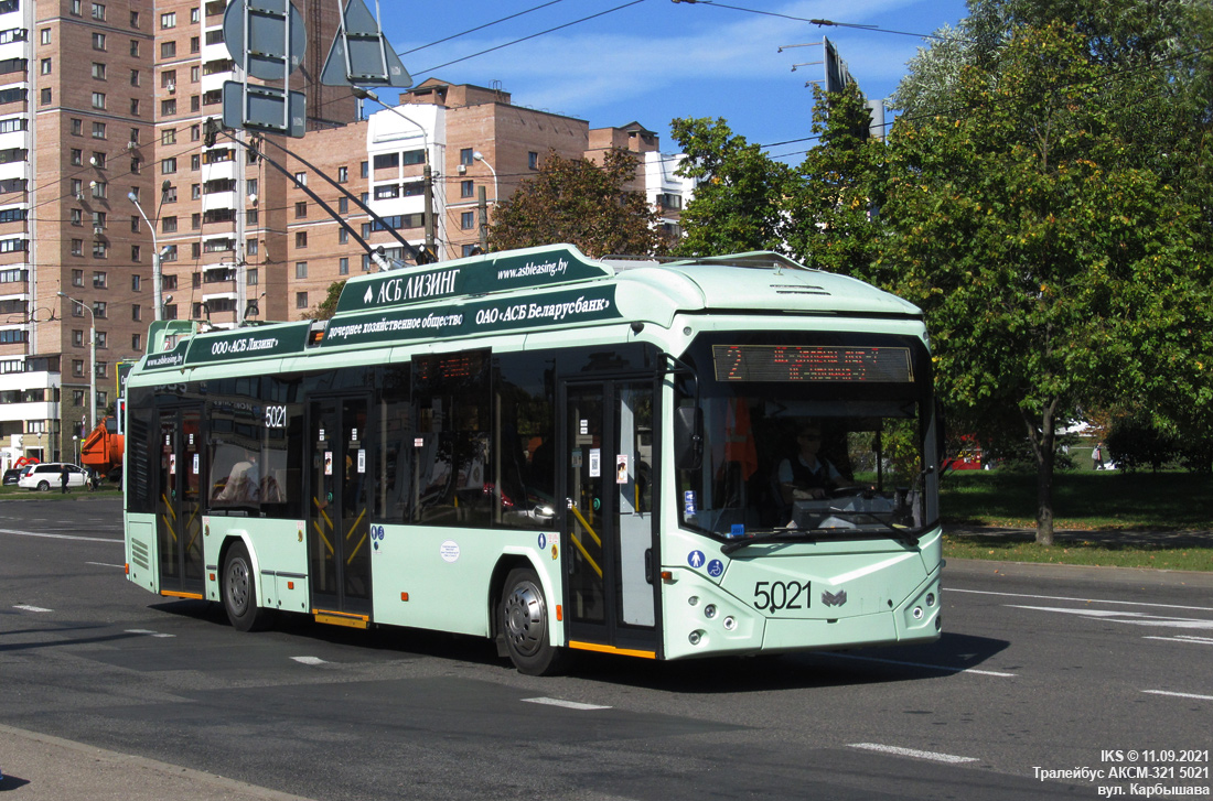 Минск, БКМ 32100D № 5021