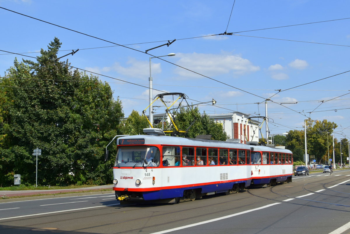 Olomouc, Tatra T3R.P № 148