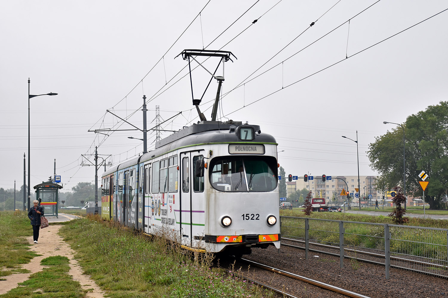 Лодзь, Duewag GT8NF № 1522