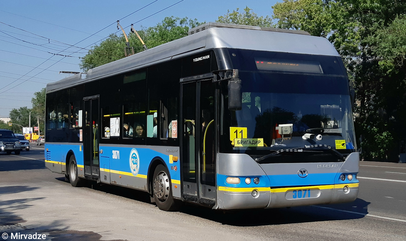 Алматы, YoungMan JNP6120GDZ (Neoplan Kazakhstan) № 3071