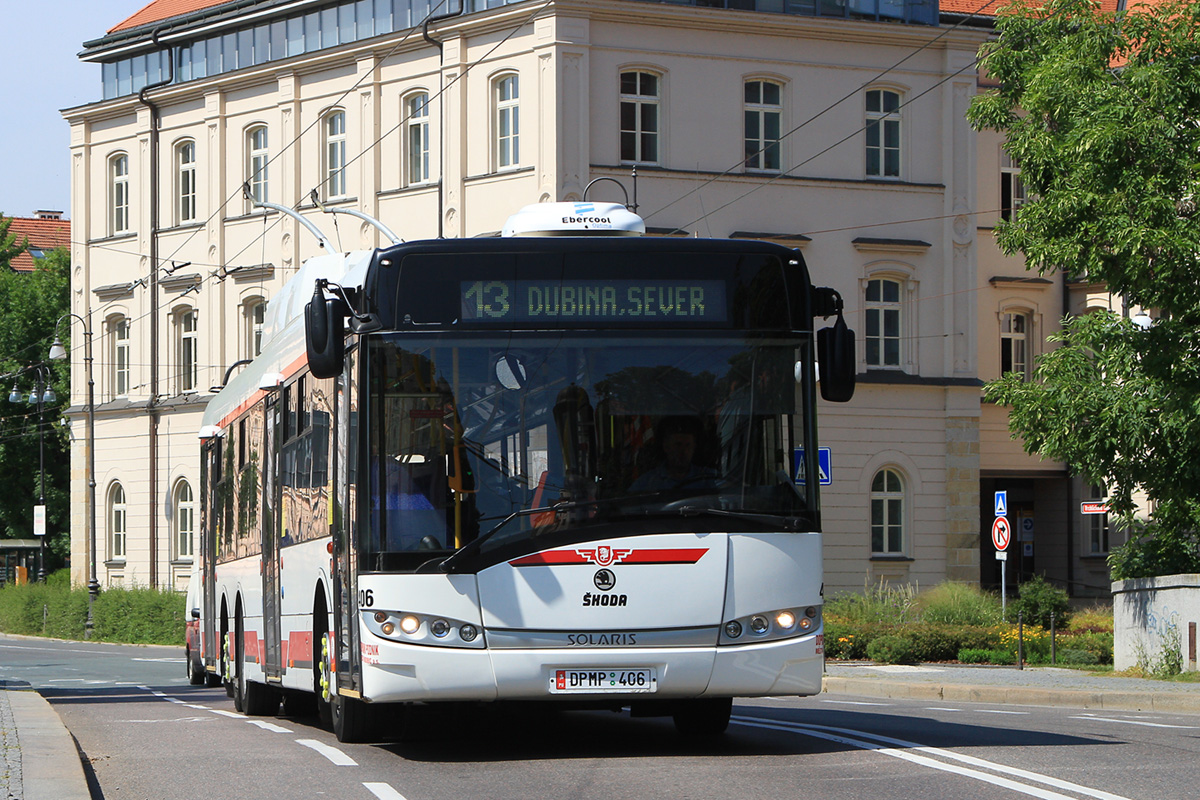 Пардубице, Škoda 28Tr Solaris III № 406