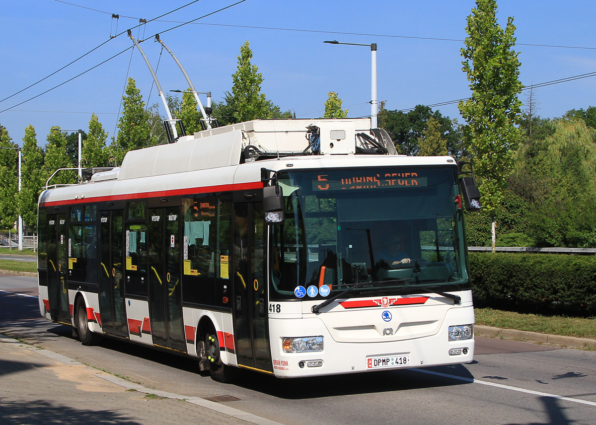 Пардубице, Škoda 30Tr SOR № 418