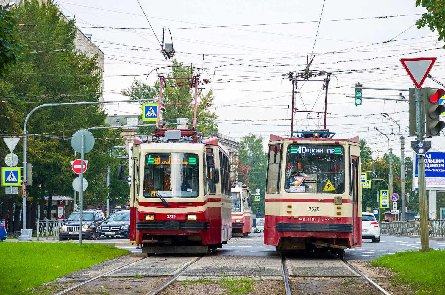 Санкт-Петербург, 71-134А (ЛМ-99АВ) № 3312; Санкт-Петербург, 71-134К (ЛМ-99К) № 3320