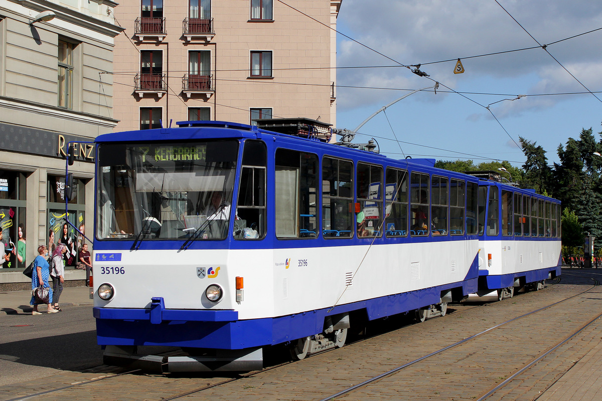Рига, Tatra T3MR (T6B5-R) № 35196