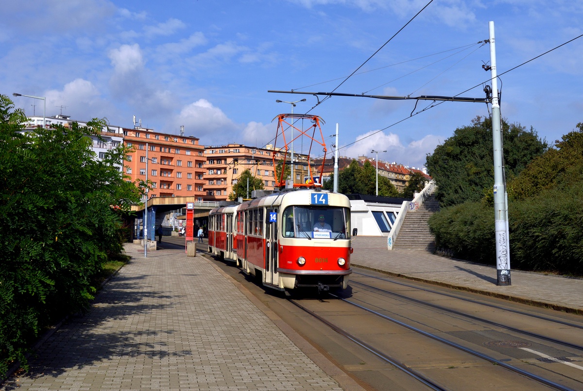 Прага, Tatra T3M № 8014
