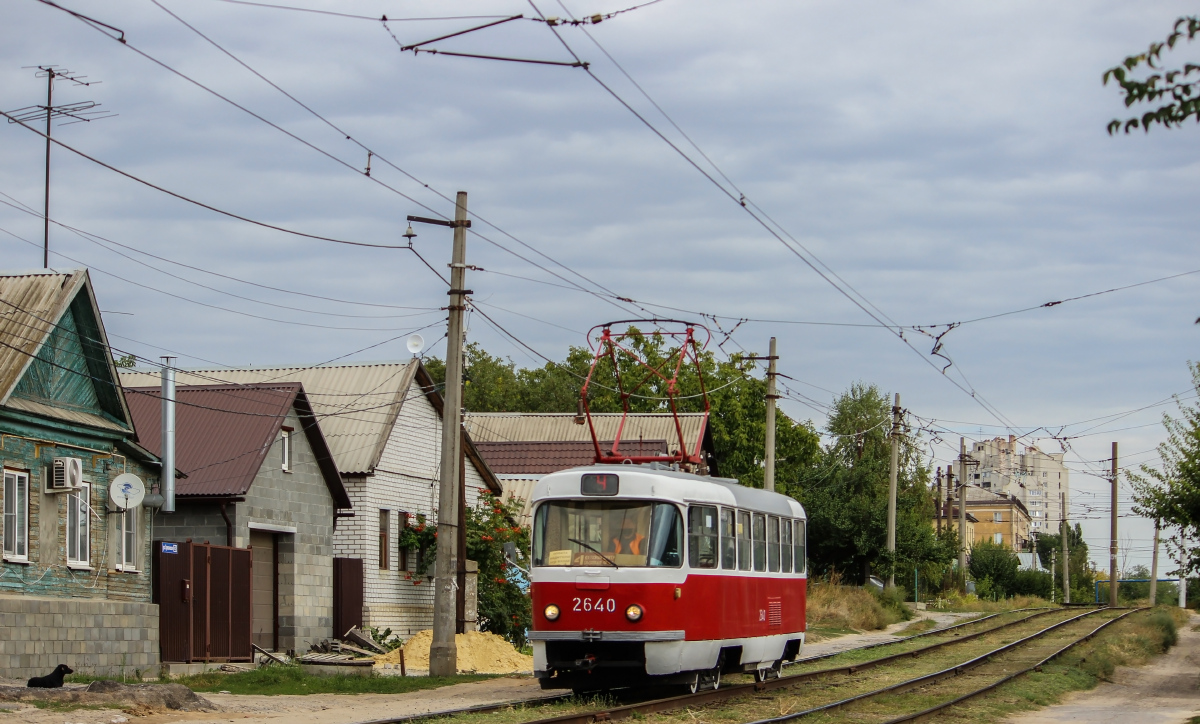 Волгоград, Tatra T3SU (двухдверная) № 2640
