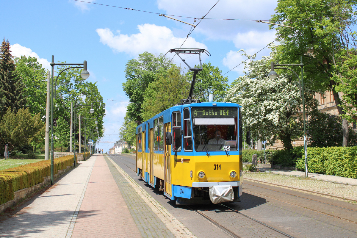 Гота, Tatra KT4DC № 314