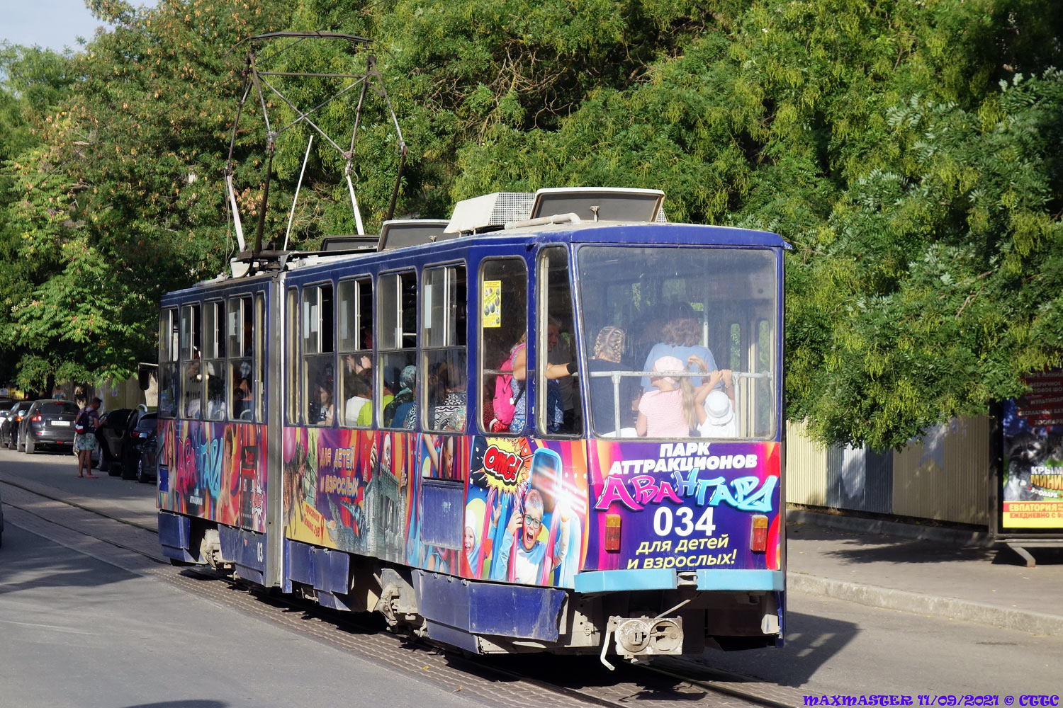 Евпатория, Tatra KT4SU № 034