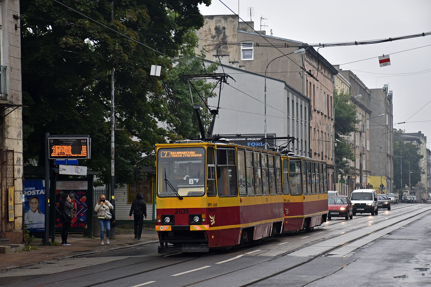 Лодзь, Konstal 805Na № 2635