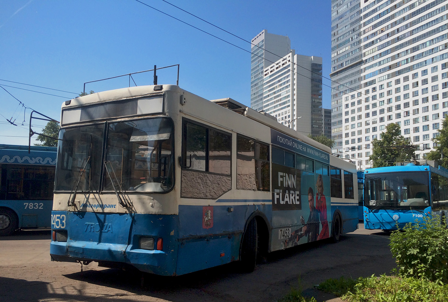 Москва, Тролза-5275.05 «Оптима» № 7453