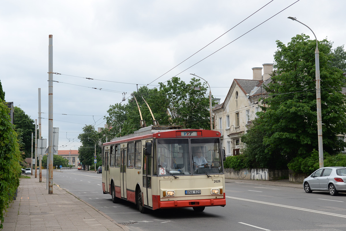 Вильнюс, Škoda 14Tr13/6 № 2626